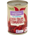 Macro Diced Italian Tomatoes No Added Salt 400g