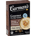 Carman's Porridge Sachets Honey Vanilla & Cinnamon 8 Pack