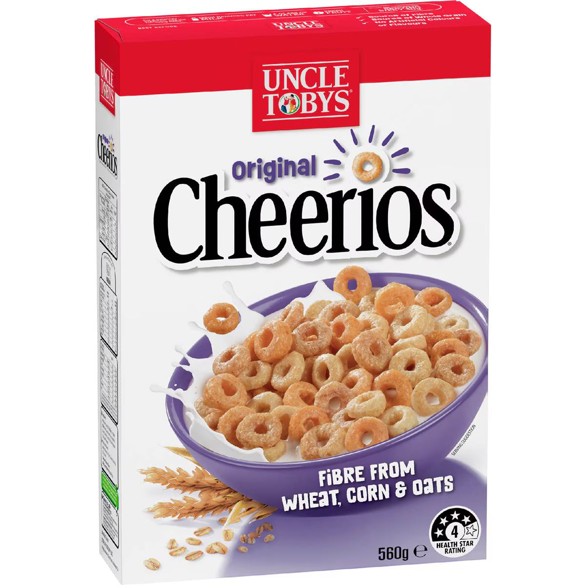 Approaching or Just Over Best Before Date – Uncle Tobys Cheerios Original 560g