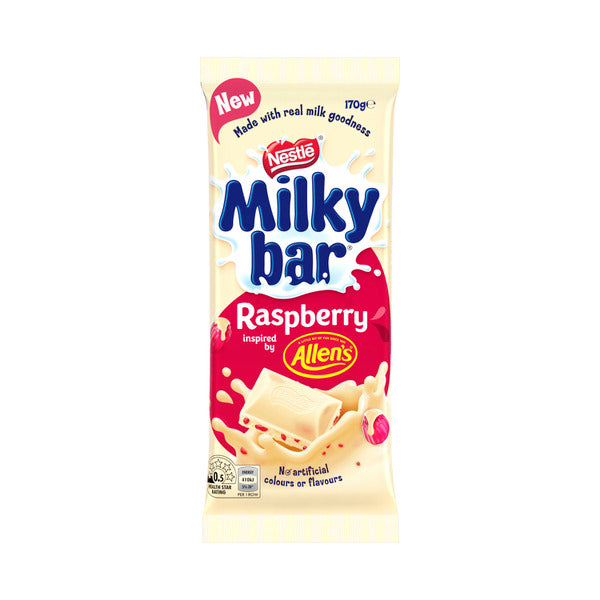 Nestle Block Milkybar Raspberry 170g