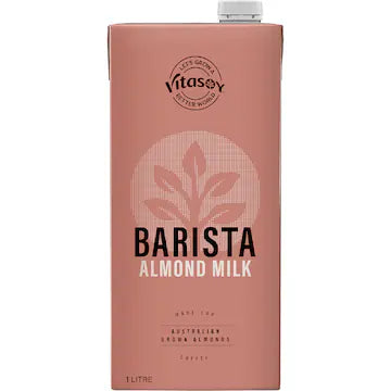 Vitasoy Barista Almond Long Life Milk UHT 1L