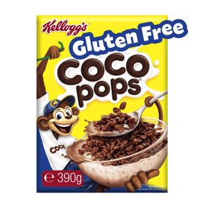 Kellogg's Coco Pops Gluten Free Breakfast Cereal  390g