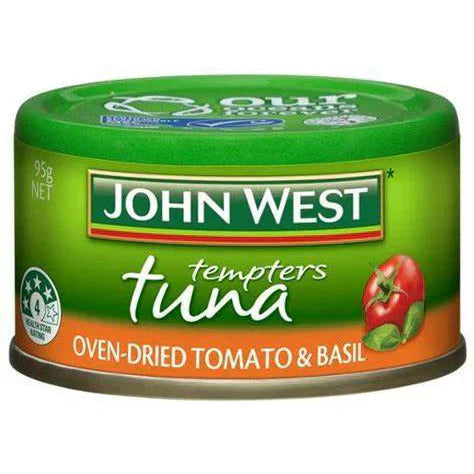 John West Tuna Tempters Oven Dried Tomato & Basil 95g