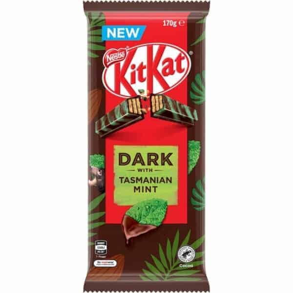 Nestle Block KitKat Dark Tasmanian Mint 160g