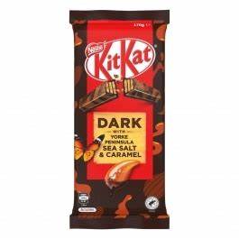 Nestle Block KitKat Dark Sea Salt & Caramel 170g