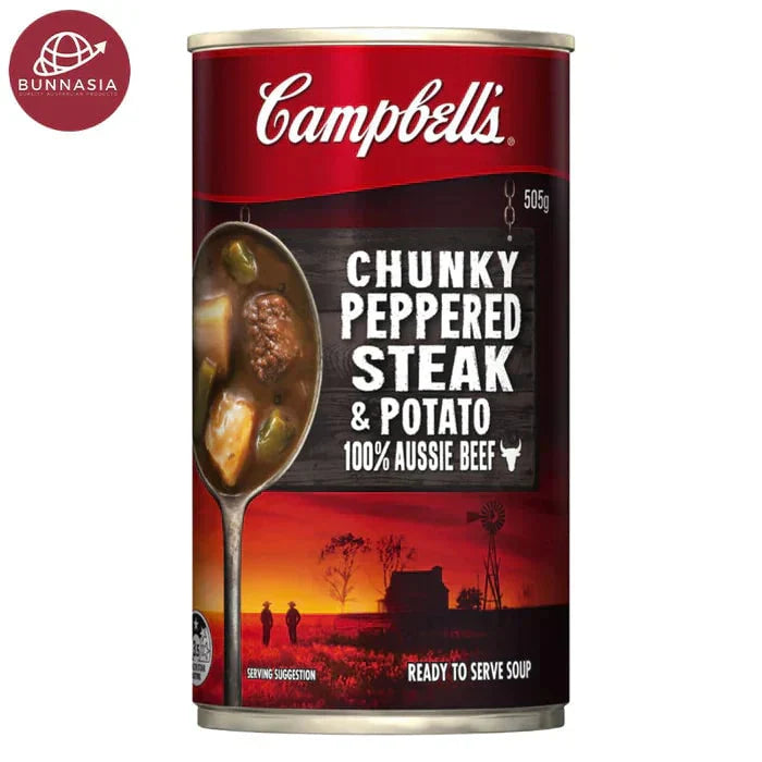 Campbell's Soup Chunky Peppered Steak & Potato 505g