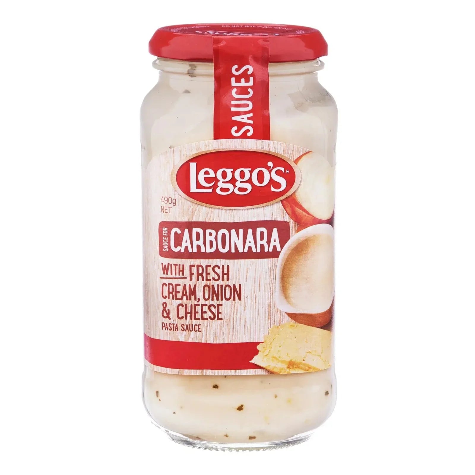 Leggo's Carbonara Cream,Onion&Cheese 490g