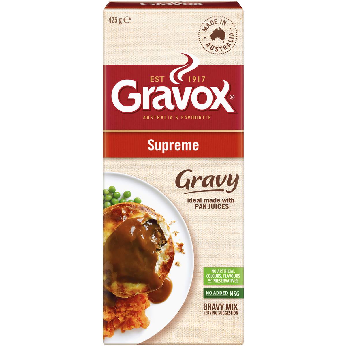 Gravox Supreme Gravy Mix  425g