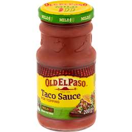 Old El Paso Taco Sauce Mild 200g - do not reorder