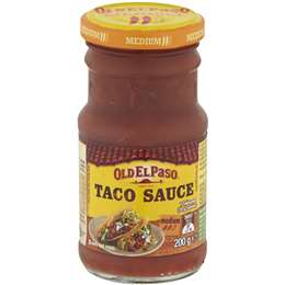 Old El Paso Taco Sauce Medium 200g - do not reorder