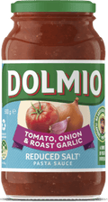 Dolmio Pasta Sauce Tomato, Onion & Roast Garlic Reduced Salt 500g