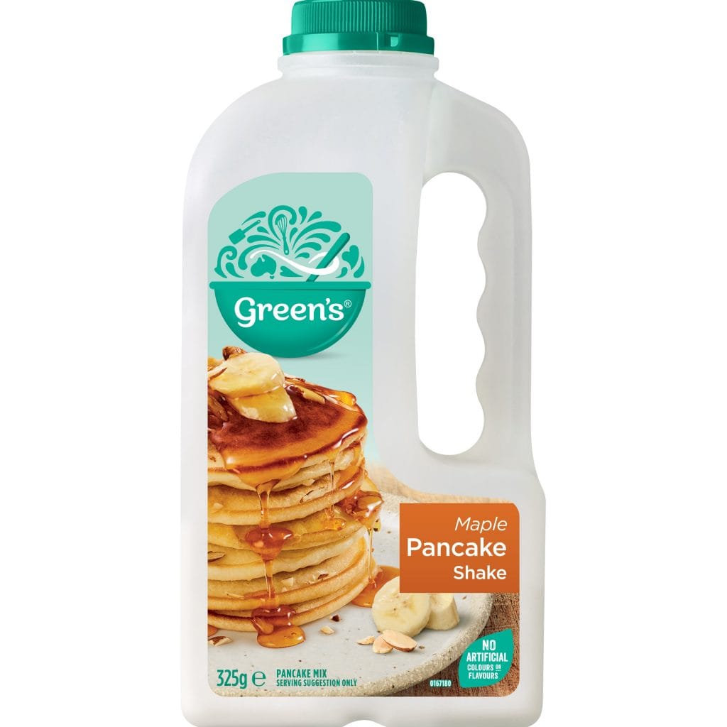 Green's Maple Flavour Pancake Shake 325g