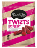 Darrell Lea Twists Raspberry 280g