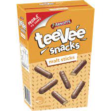 Arnotts Teevee Snacks Value Pack Biscuits Malt Sticks  315g