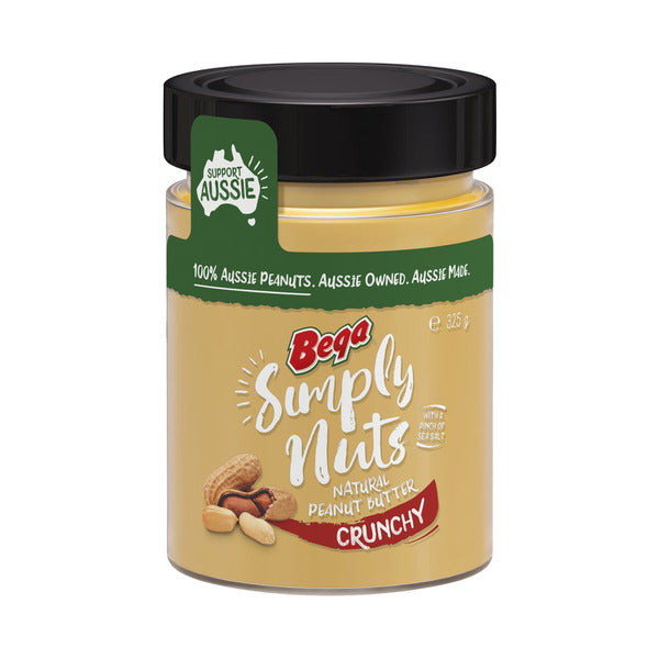 Bega Simply Nuts Crunchy Peanut Butter  325g