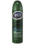 Brut Deodorant Aerosol Anti Perspirant Ultra Dry 150g