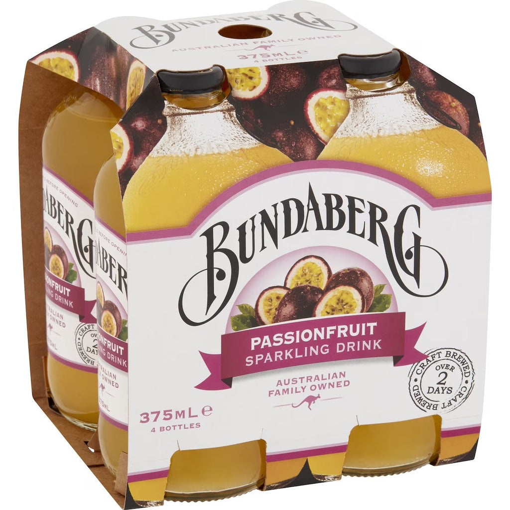 Bundaberg (4pk) Passionfruit 375ml