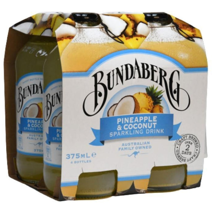Bundaberg (4pk) Pineapple & Coconut 375ml
