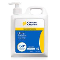 Cancer Council Ultra SPF50+ Sunscreen 1L