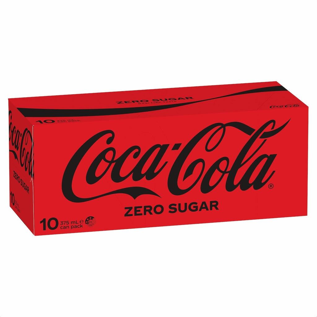 Coca-Cola (10pk) Zero Sugar 375ml
