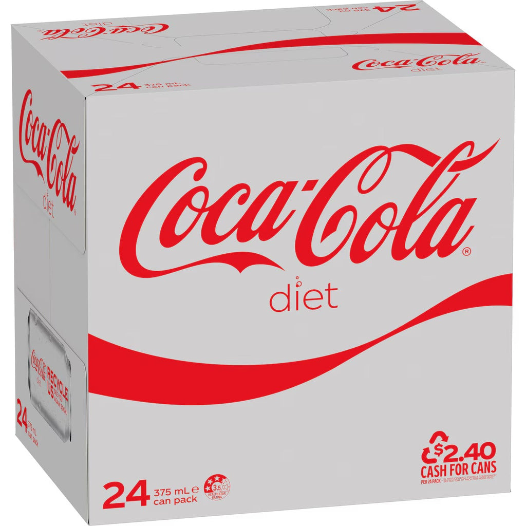 Coca-Cola (24pk) Diet 375ml