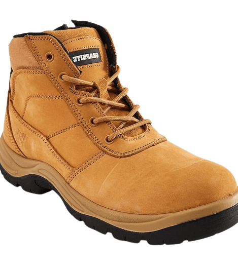 Boots Graphite Bunker Safety Boots (Yellow) Size 13