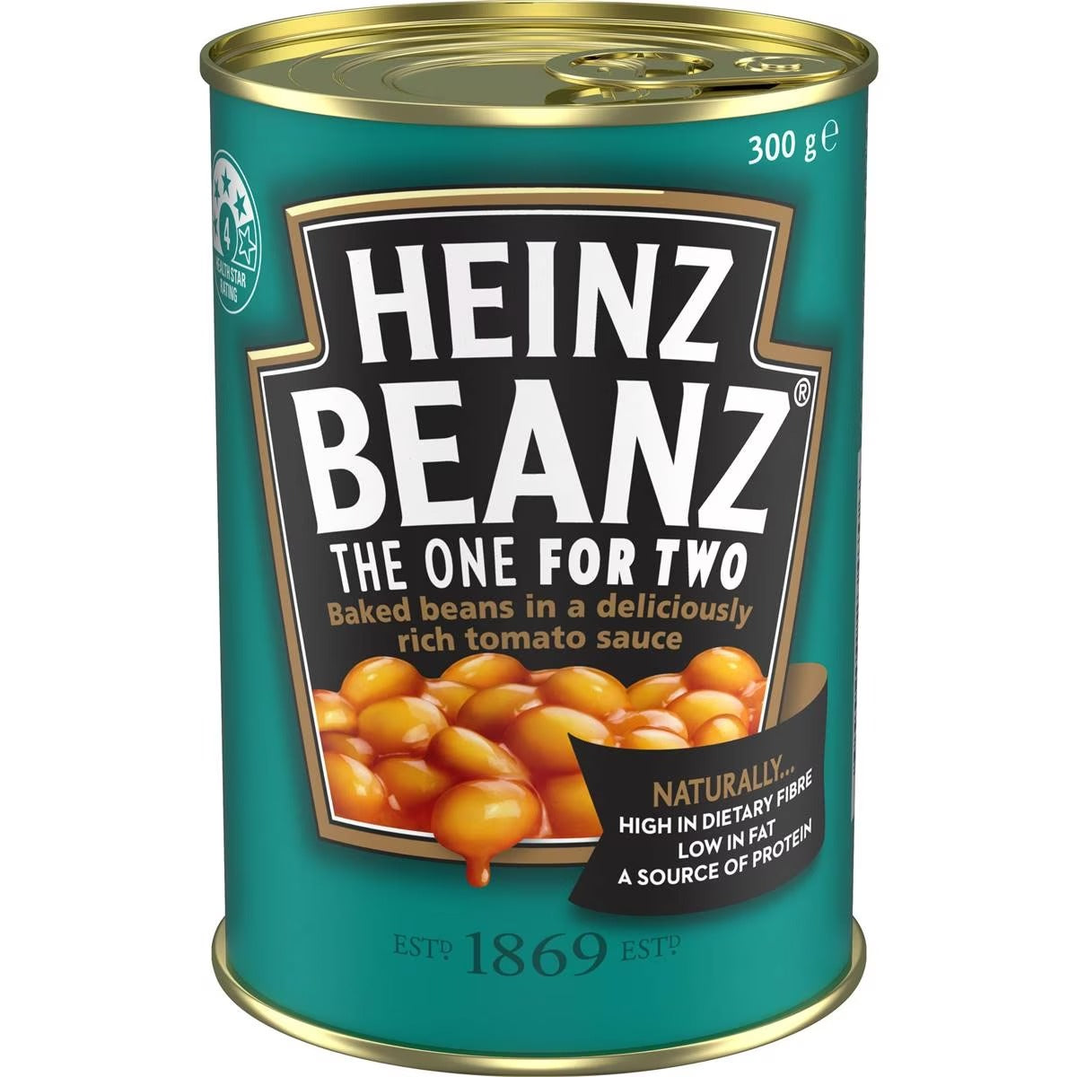 Heinz For Two Baked Beans Tomato Sauce 300g