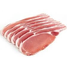 Frozen Bacon Middle 500g