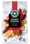 Red Rock Deli Crackers Roasted Chilli & Garlic 130g