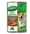 Nature's Gift Adult Wet Dog Food Casserole With Kangaroo & Vegetables 700g