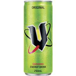 V Original Guarana Energy Drink 250ml