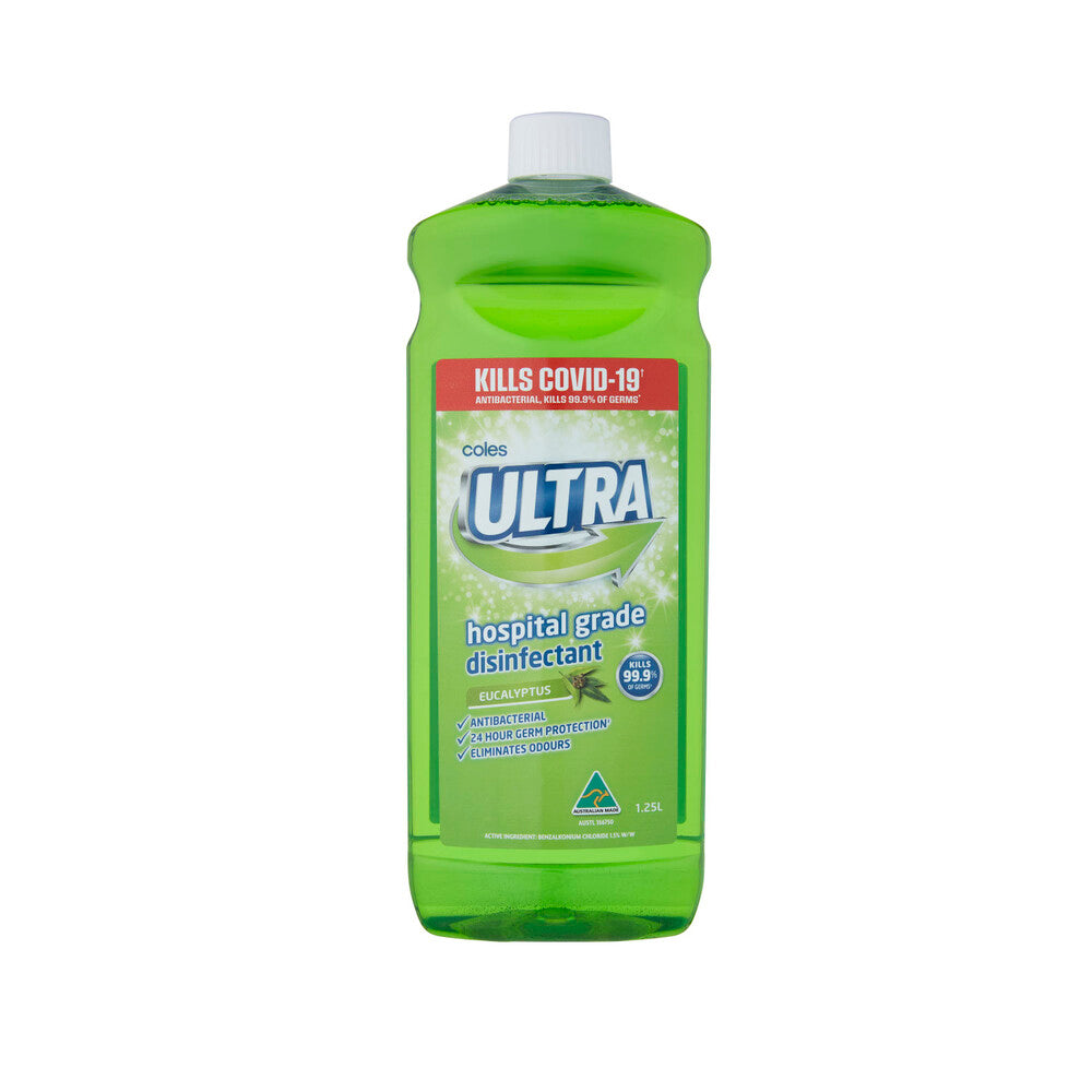 Coles Ultra Disinfectant Eucalyptus  1.25L