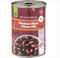 Woolworths Beans Mexican Style 3 Bean Mix 420g