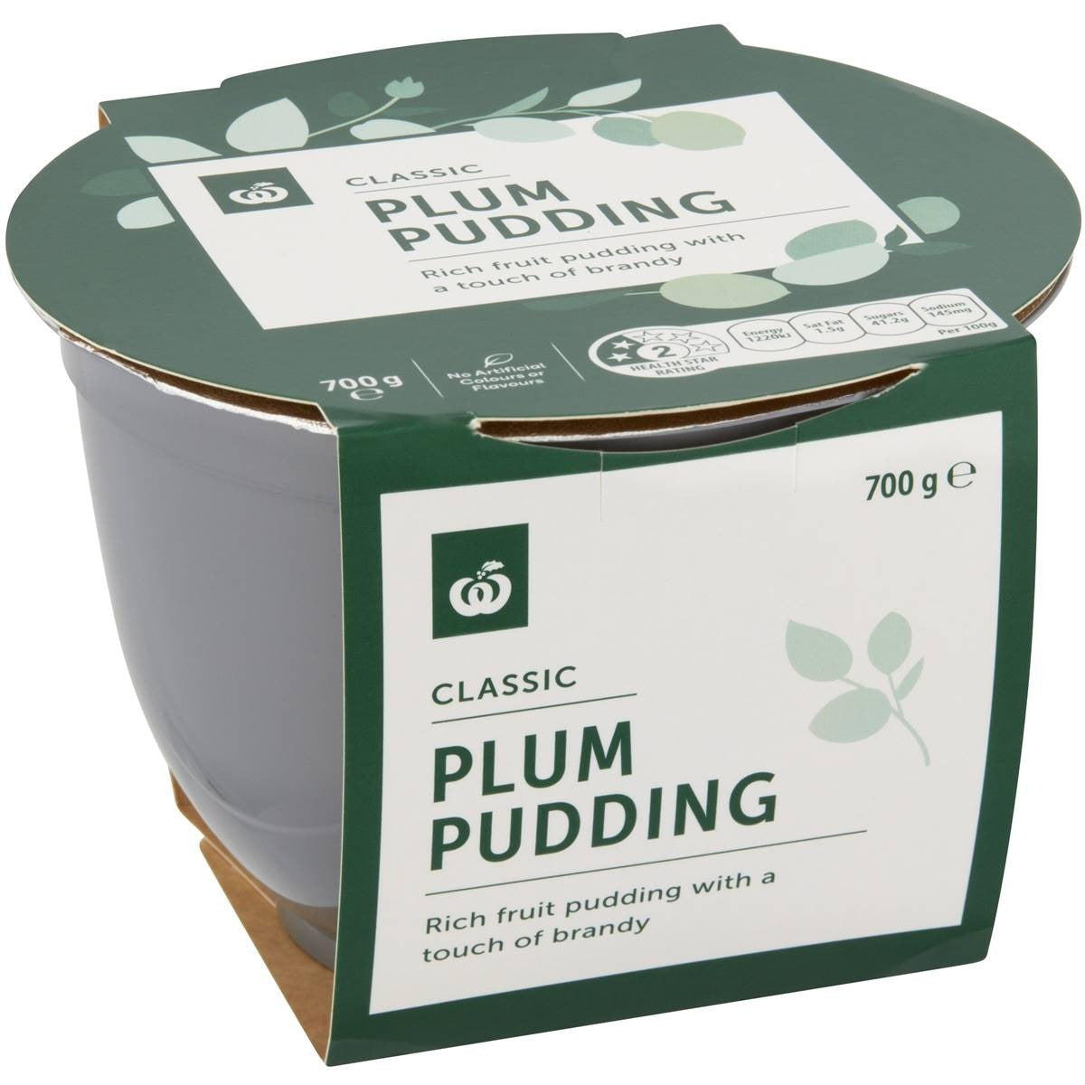 Woolworths Pudding Classic Plum 700g