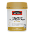 Swisse Beauty Collagen + Hyaluronic Acid Booster Supports Glowing Skin 80 Tablets