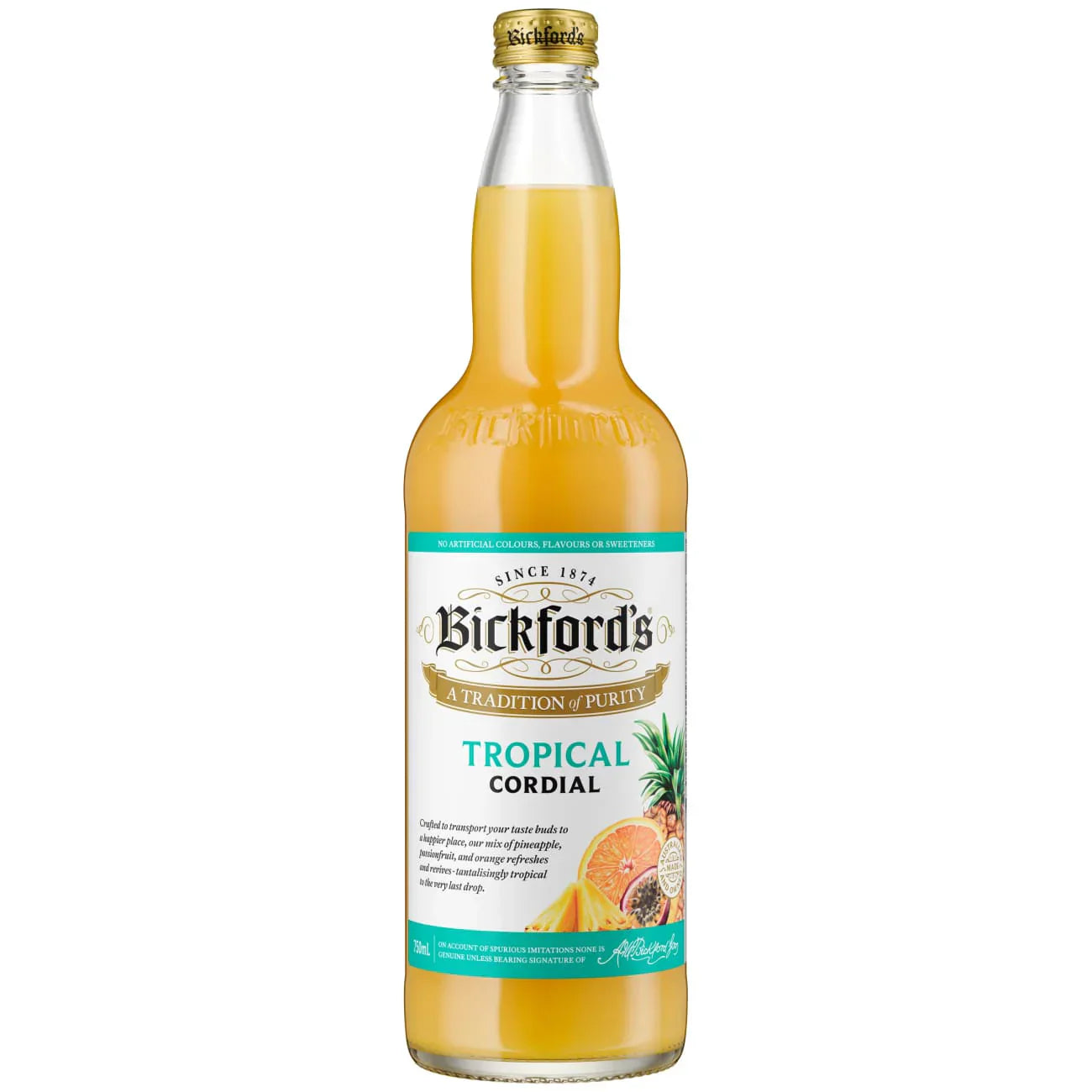 Bickford's Cordial Tropical 750ml