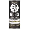 Suntory Boss Coffee Iced Long Black 237mL
