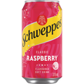 Schweppes Traditional Raspberry Soft Drink Can  375mL
