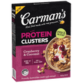 Carman's Protein Clusters Cranberry & Coconut 425g
