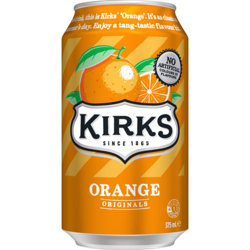 Approaching or Just Over Best Before Date – Kirks Orange Original 375ml