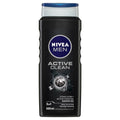 Nivea Men Active Clean 3 In 1 Shower Gel & Body Wash 500mL