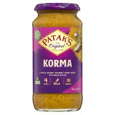 Patak's Korma Simmer Sauce Mild  450g