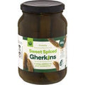 Woolworths Gherkins Sweet Spiced 500g