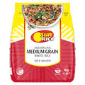 Sunrice Premium medium Grain white Rice 1kg