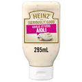 Heinz Seriously Good Flavoured Mayonnaise Garlic Lovers Aioli 295mL