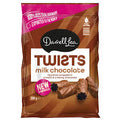 Darrell Lea Twists Milk Chocolate Liquorice 200g