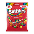 Skittles Fruits Chewy Lollies Party Share Bag 12 Pieces 180g