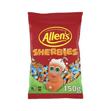 Allen's Fruit Sherbies  150g