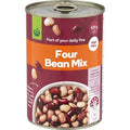 Woolworths Beans Four Bean Mix 420g